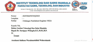 PEMBUKAAN VSGA